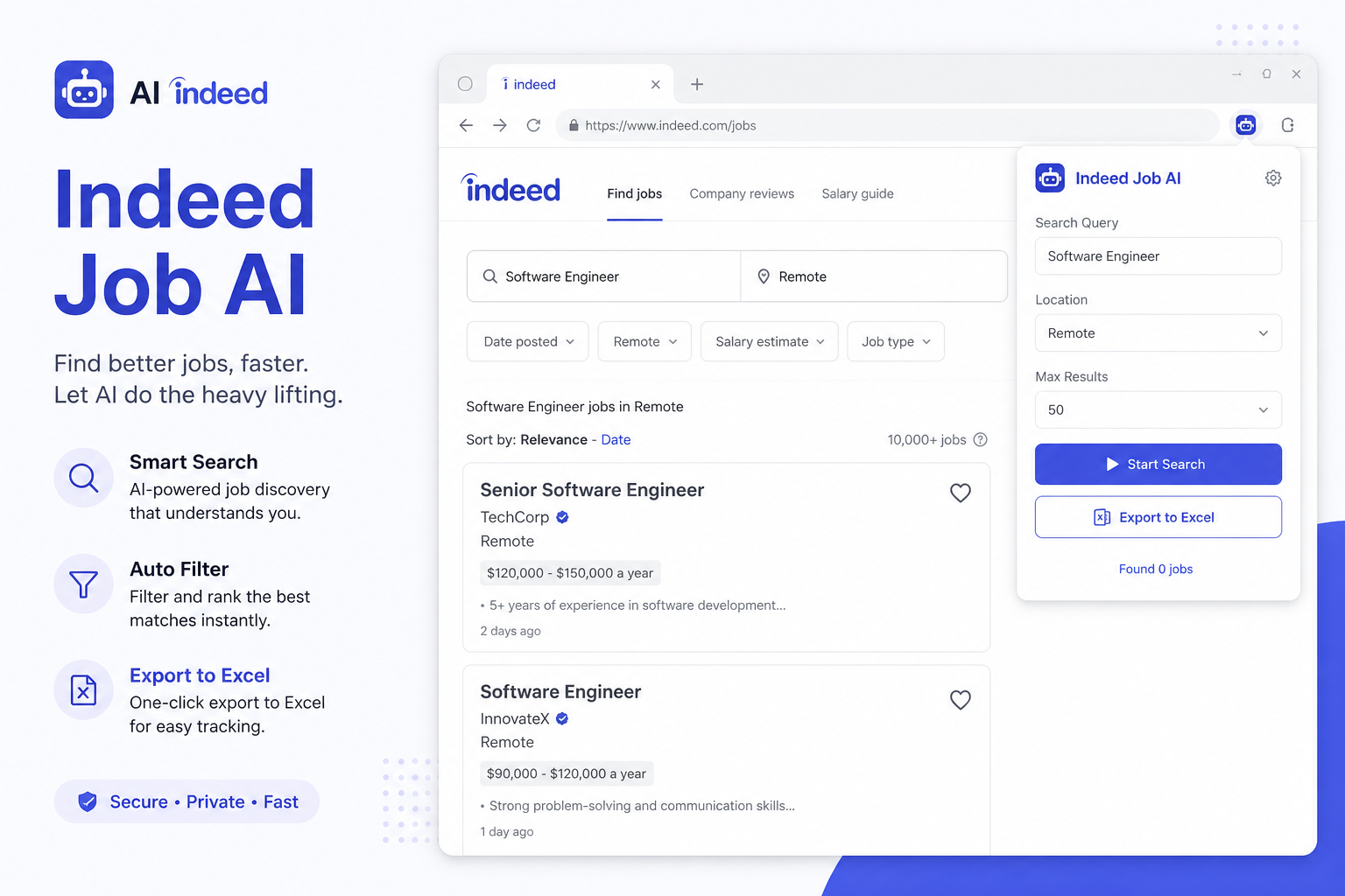 Indeed Job AI product preview